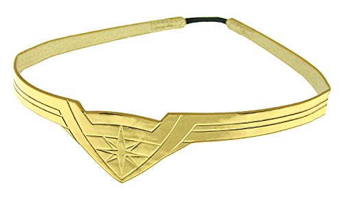 DC Comics Wonder Woman Gold Tiara Movie Superhero Costume Cosplay Stretch Band