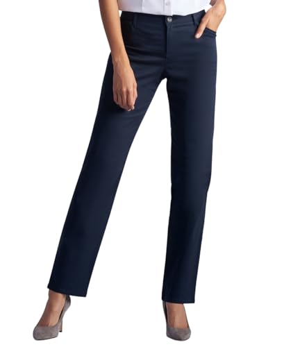 Lee Women's Relaxed Fit All Day Straight Leg Pant Imperial Blue 14 US